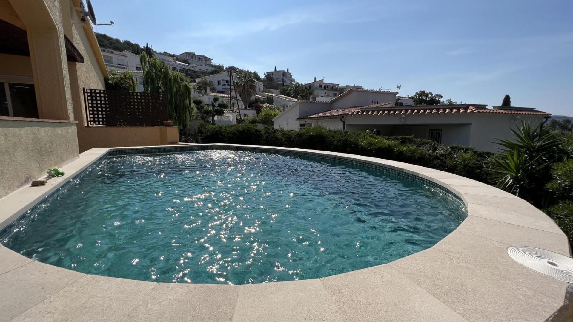 Preciosa Casa En Mas Fumats Con Piscina Y Bonitas Vistas Av-49 Villa Селва де Мар Екстериор снимка